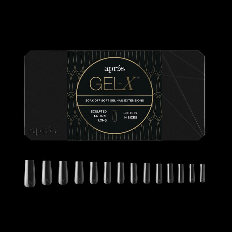 Apres Gel-X Mini Tips Box 2.0 - Sculpted Square (280Pcs)