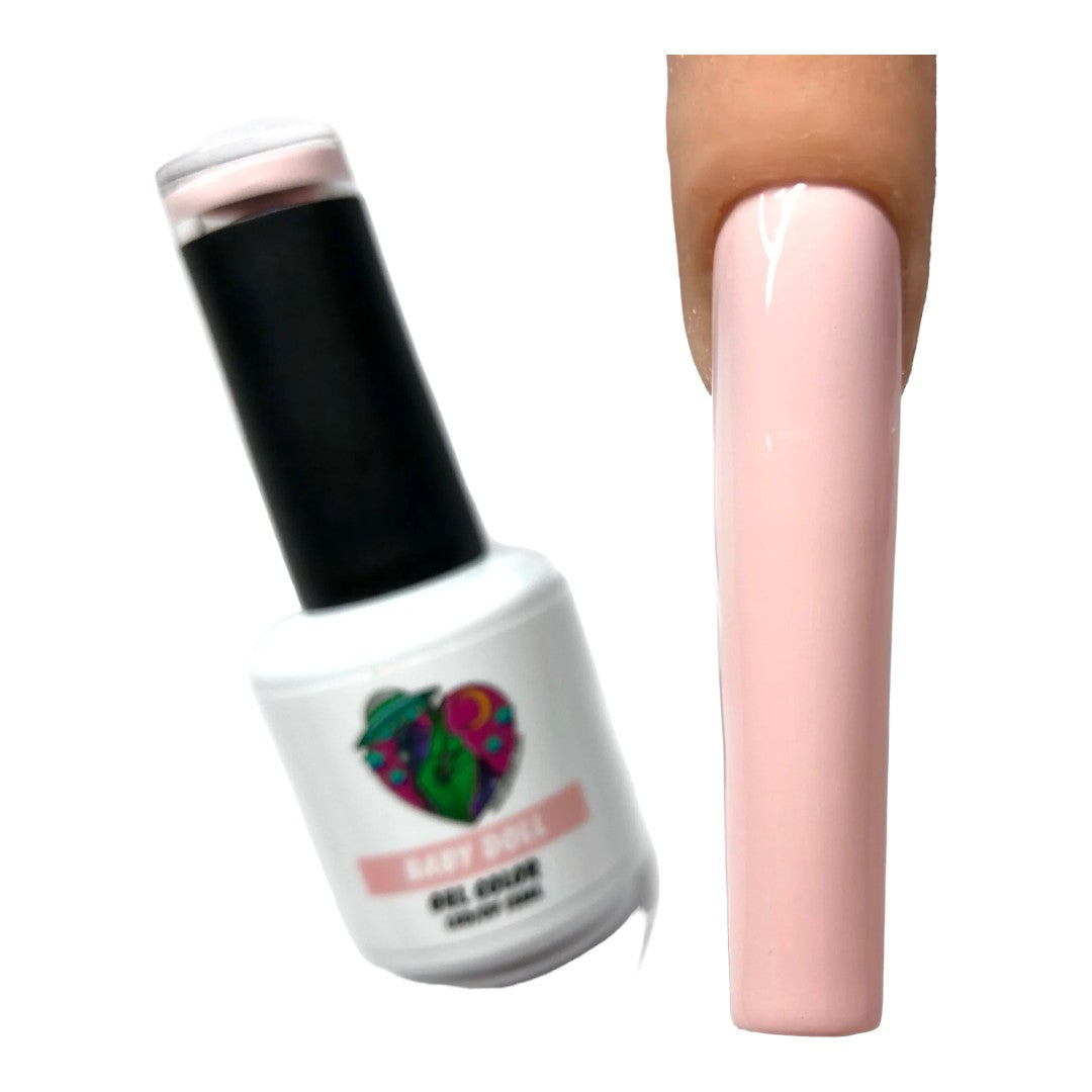 Cruelty Free Gel Polish - Baby Doll | Nailz By Dev Canada, nail art ombre