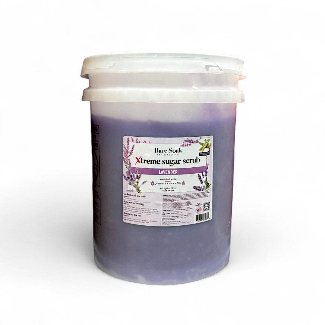 Bare Soak Xtreme Sugar Scrub 5Gal Bucket