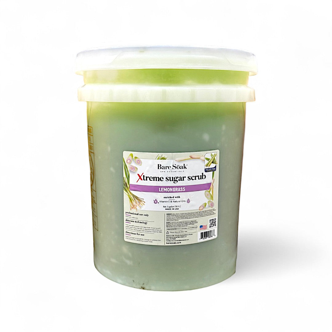 Bare Soak Xtreme Sugar Scrub 5Gal Bucket