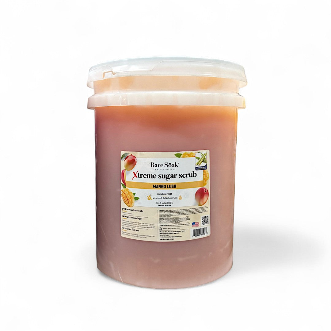 Bare Soak Xtreme Sugar Scrub 5Gal Bucket