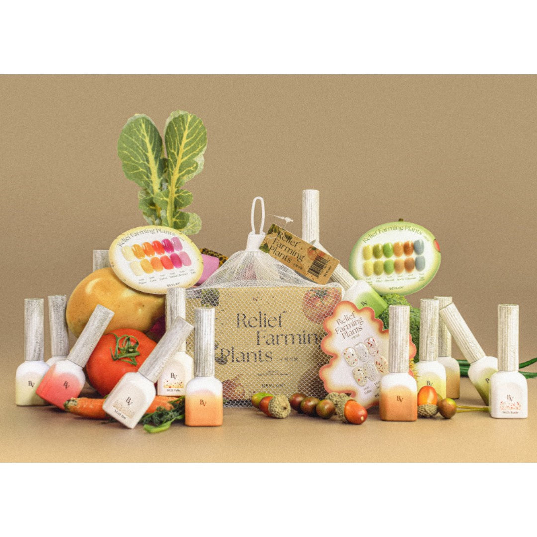Bevlah Gel Polish (HEMA-Free) - Relief Farming Plants #NS13-24 (15pcs)