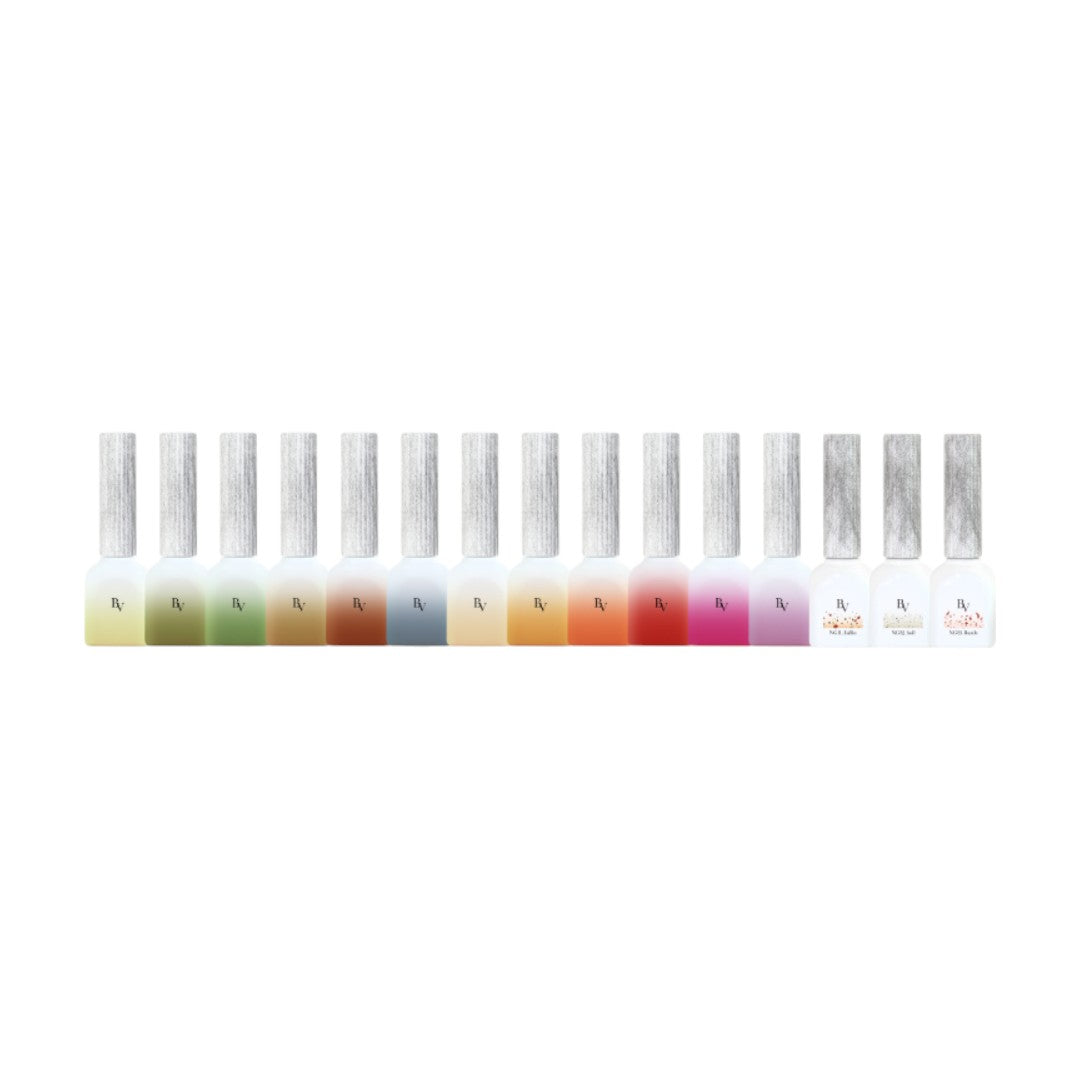 Bevlah Gel Polish (HEMA-Free) - Relief Farming Plants #NS13-24 (15pcs)