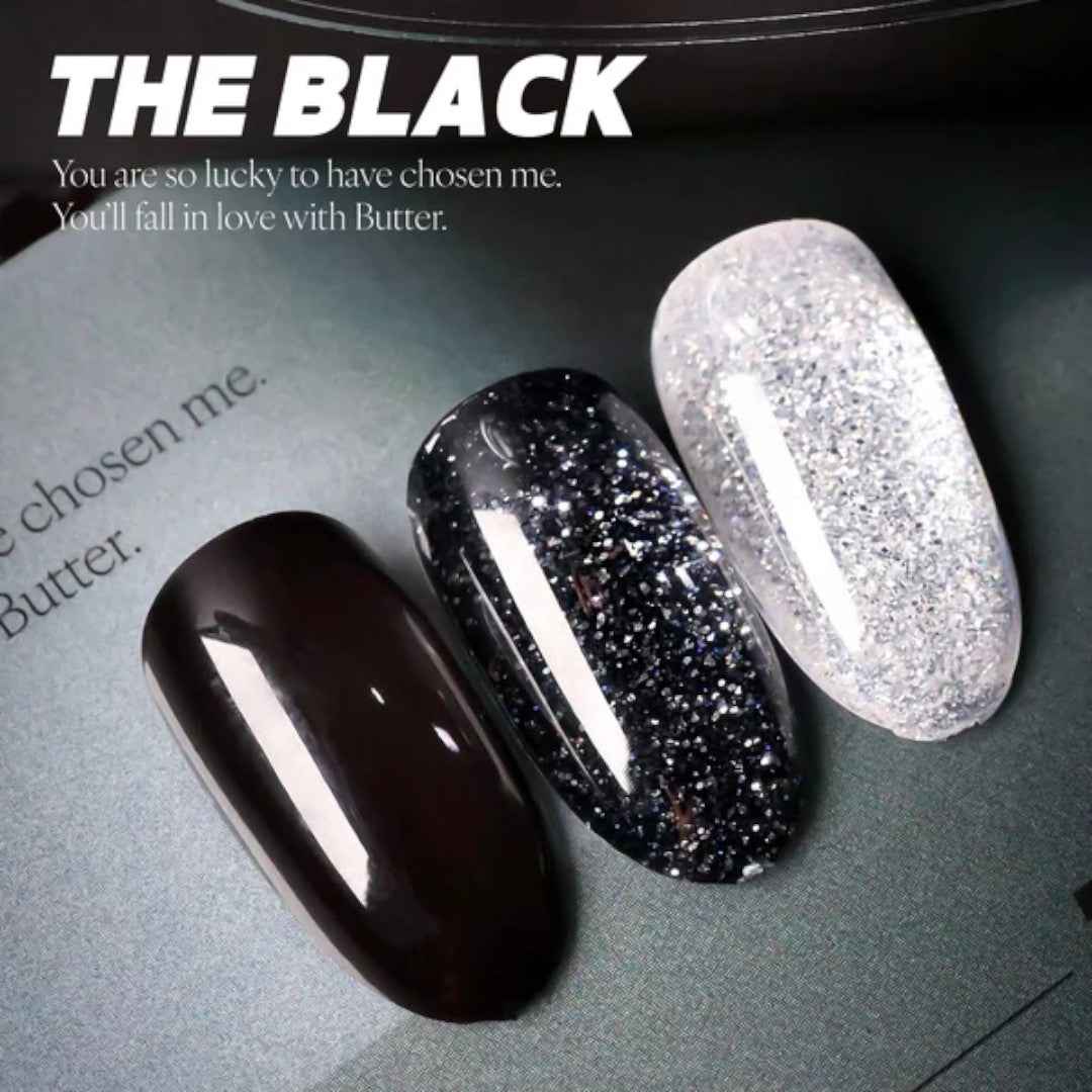 Butter Syrup Gel #BTS-23 White Silver Glitter