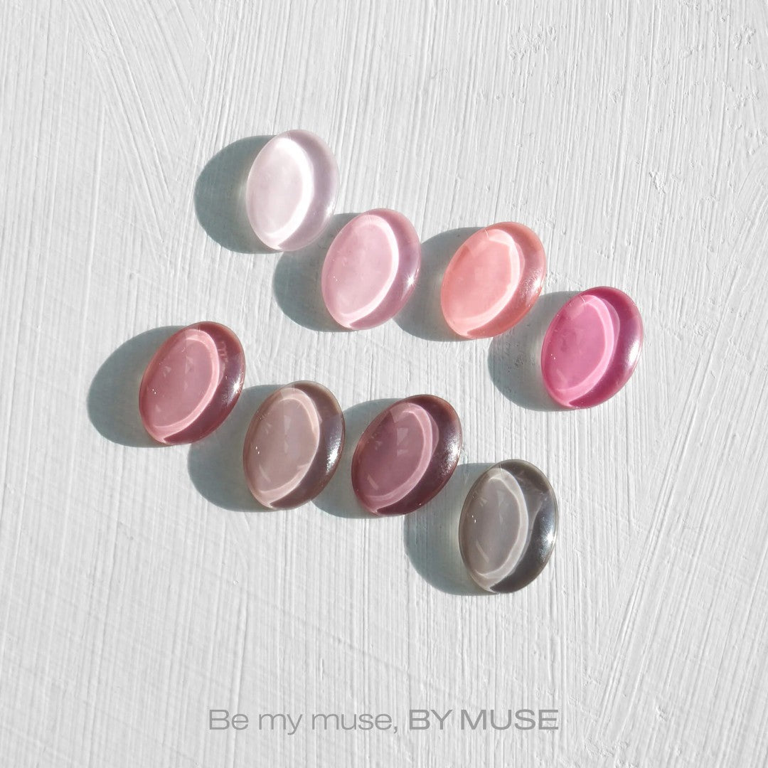 By Muse hema free syrup gel polish BS18 Baby Pink, professional nail polish