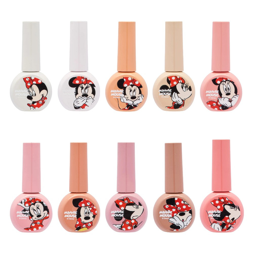 DGEL x DISNEY Minnie Mouse Gel Polish DT11-20 Collection, dgel korea, dgel canada, nude nails, nude color nails, nude nail colours, pro nails spa, summer gel nails, the sweetie, affordable nail salon, cheap nail shops, gel polish manicure kit