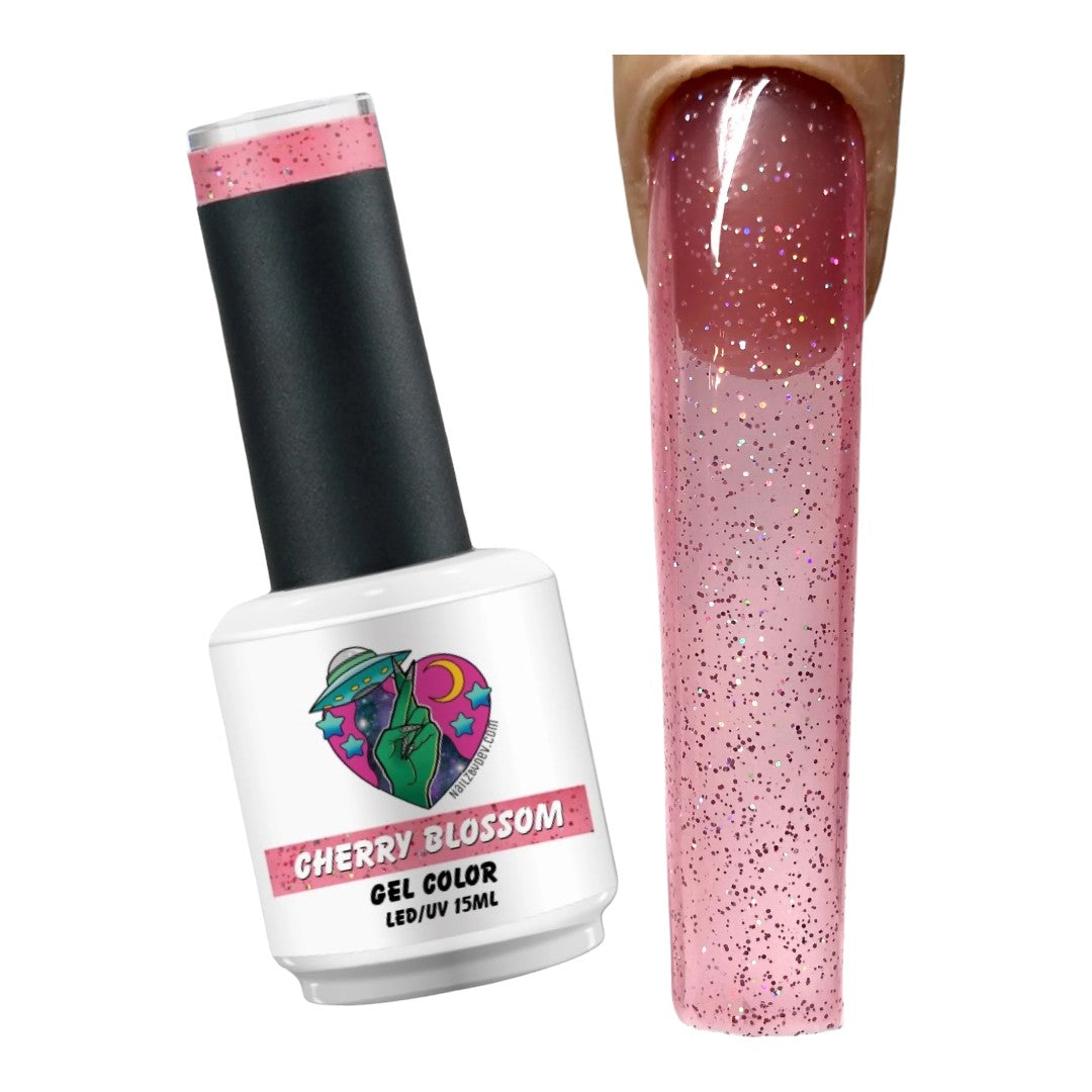Cruelty Free Gel Polish - Cherrywood | Nailz By Dev Canada, simple purple nail art