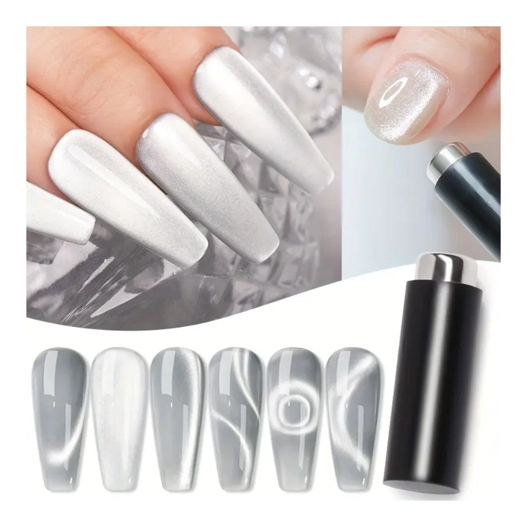 CNBS Silicone Cat Eye Nail Magnet - Black