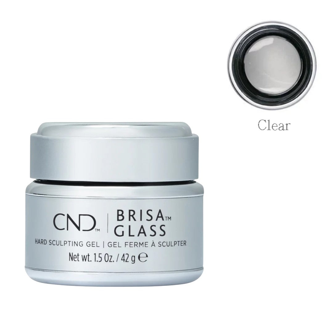 hard gel, hard gel nails, cnd brisa gel, CND Brisa Gel 0.5oz Clear