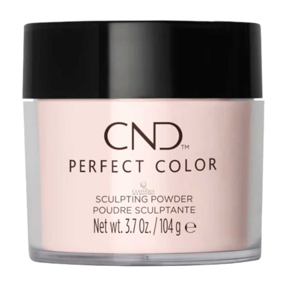 natural looking acrylic nails, valley nail supply, CND Perfect Colour Powder 3.7oz Soft Warm Beige Acrylic Nail Powder