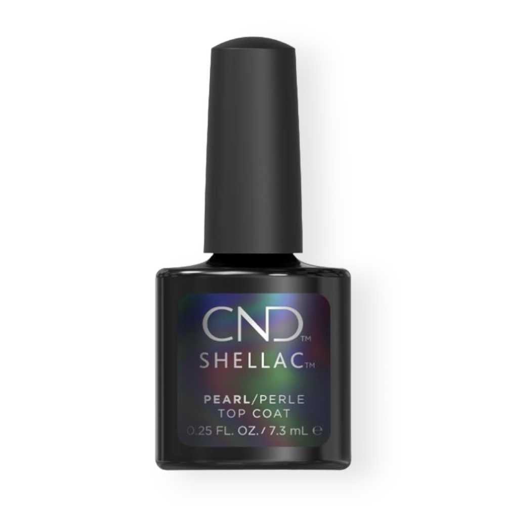 CND Shellac 0.25oz - Pearl Top Coat Classique Nails Beauty Supply Inc.