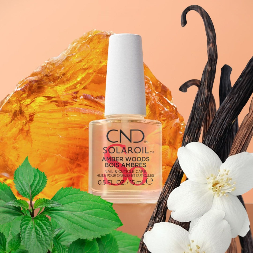 CND - Solaroil Amber Woods 0.5Oz