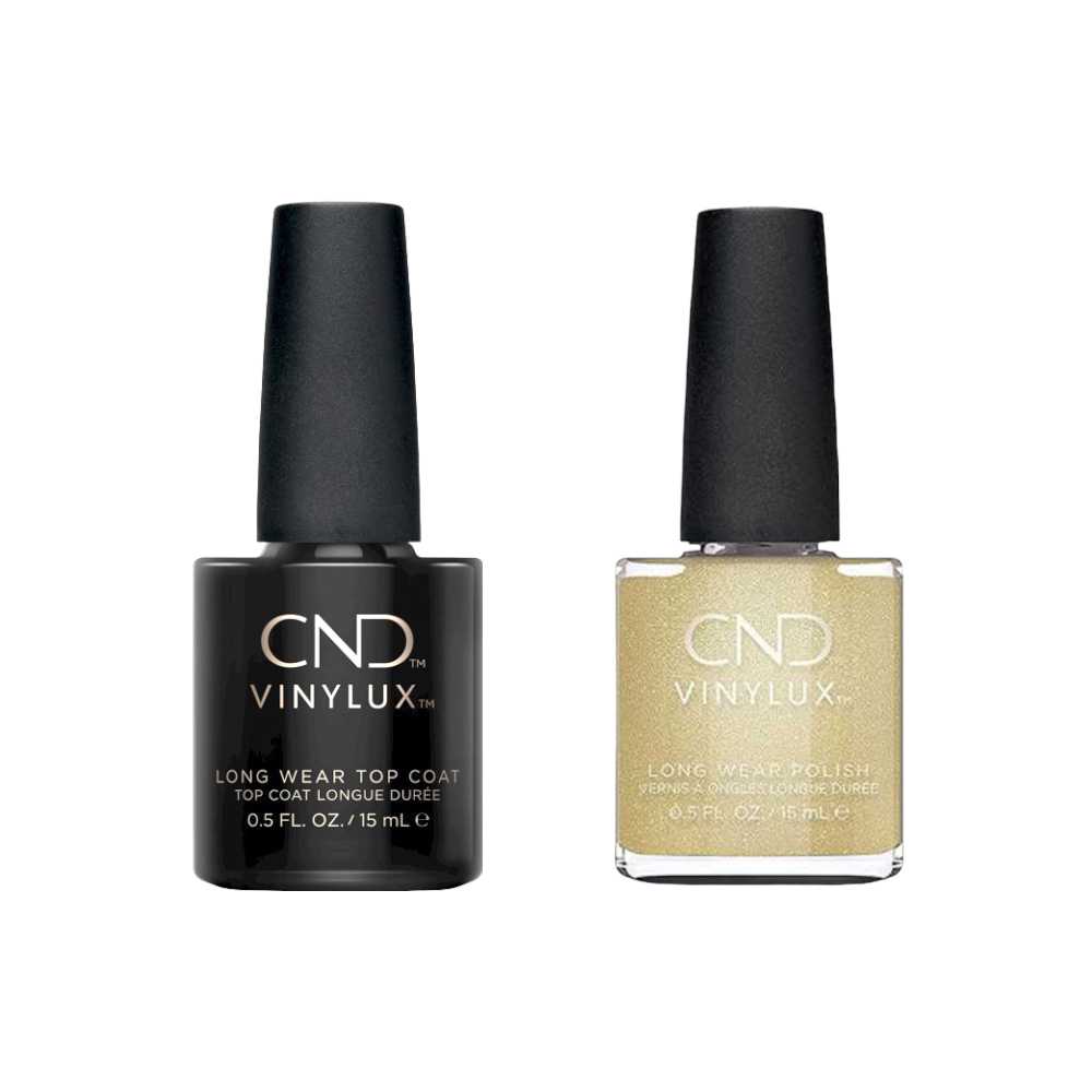 CND Vinylux Top & Colour Duo - #389 Glitter Sneakers - Classique Nails Beauty Supply