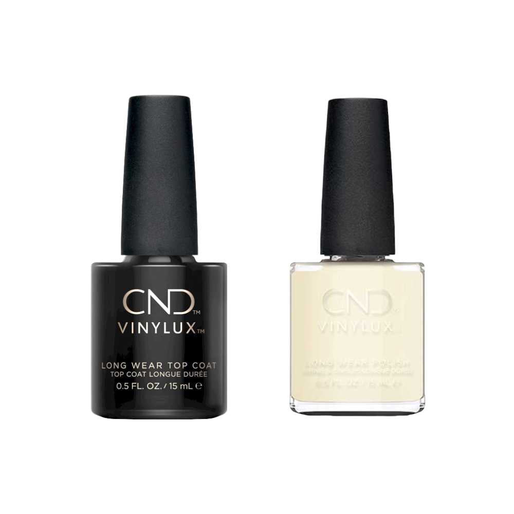 CND Vinylux Top & Colour Duo - #392 White Button Down - Classique Nails Beauty Supply