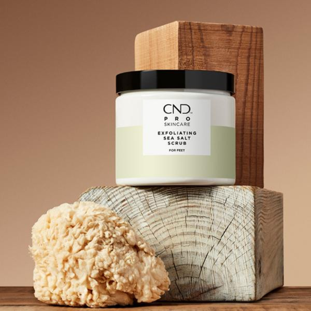 CND Pro Skincare For Feet - Exfoliating Sea Salt Scrub 18oz