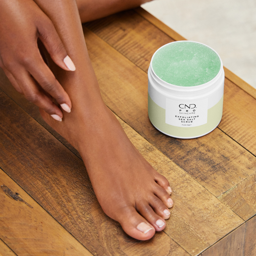 CND Pro Skincare For Feet - Exfoliating Sea Salt Scrub 54oz