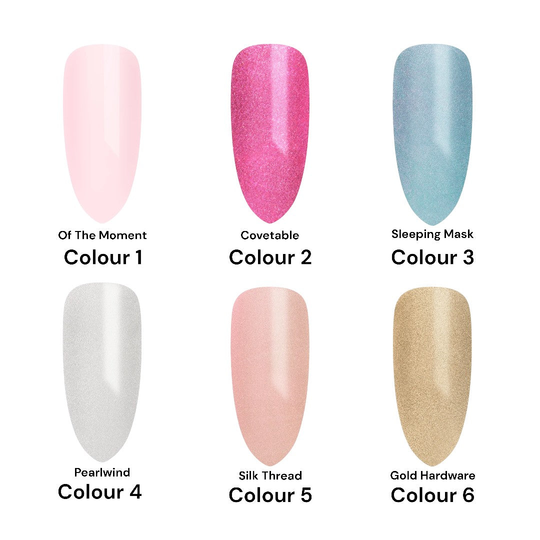 CND Shellac No Wipe+ Top, Extended Base & Colour Trio Quiet Luxury Spring 2025 Collection, cnd shellac top coat, cnd shellac colours, shellac pedicure near me