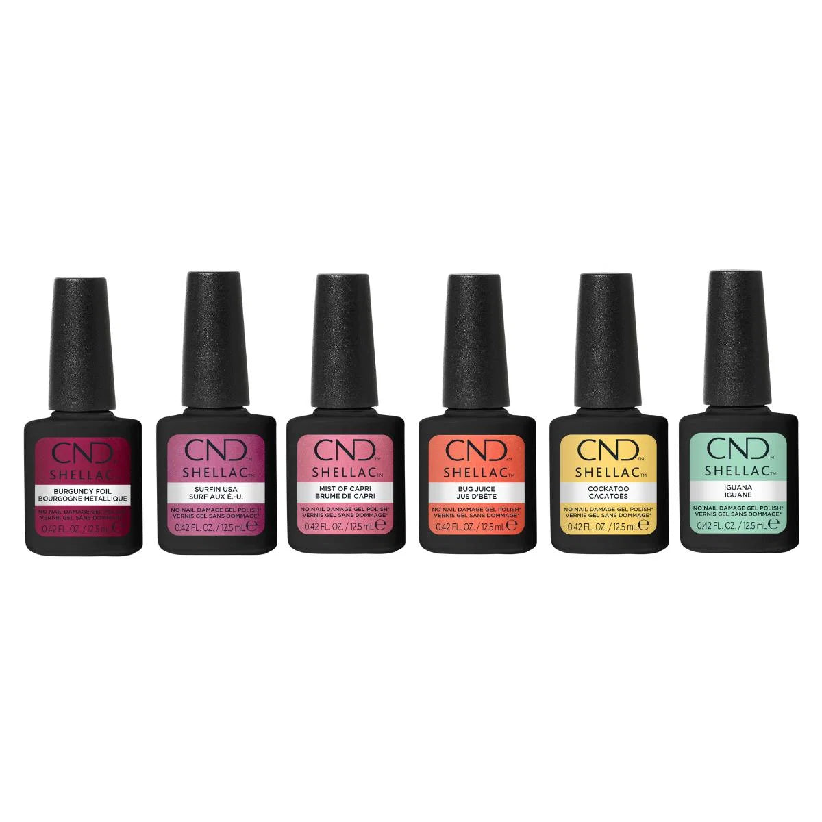 CND Shellac - Retro Refresh Collection (6pcs)