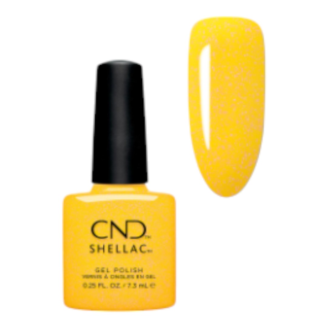 cnd shellac, cnd shellac nail varnish, cnd shellac nails, cnd shellac canada, cnd shellac colors, nail polish cnd shellac, cnd shellac nail polish, cnd shellac nail colours, cnd shellac colours, shellac nail manicure, CND Shellac Gel Nail Polish 0.25oz Catching Light, A warm yellow with a shimmery afterglow.
