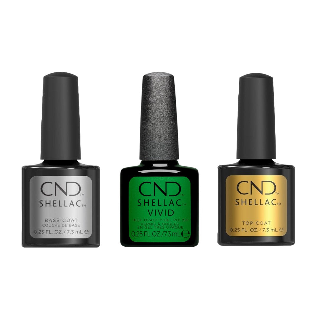 CND Shellac Top Coat, Base Coat and Colour Trio from Vivid Collection, cnd shellac top coat, cnd shellac where to buy