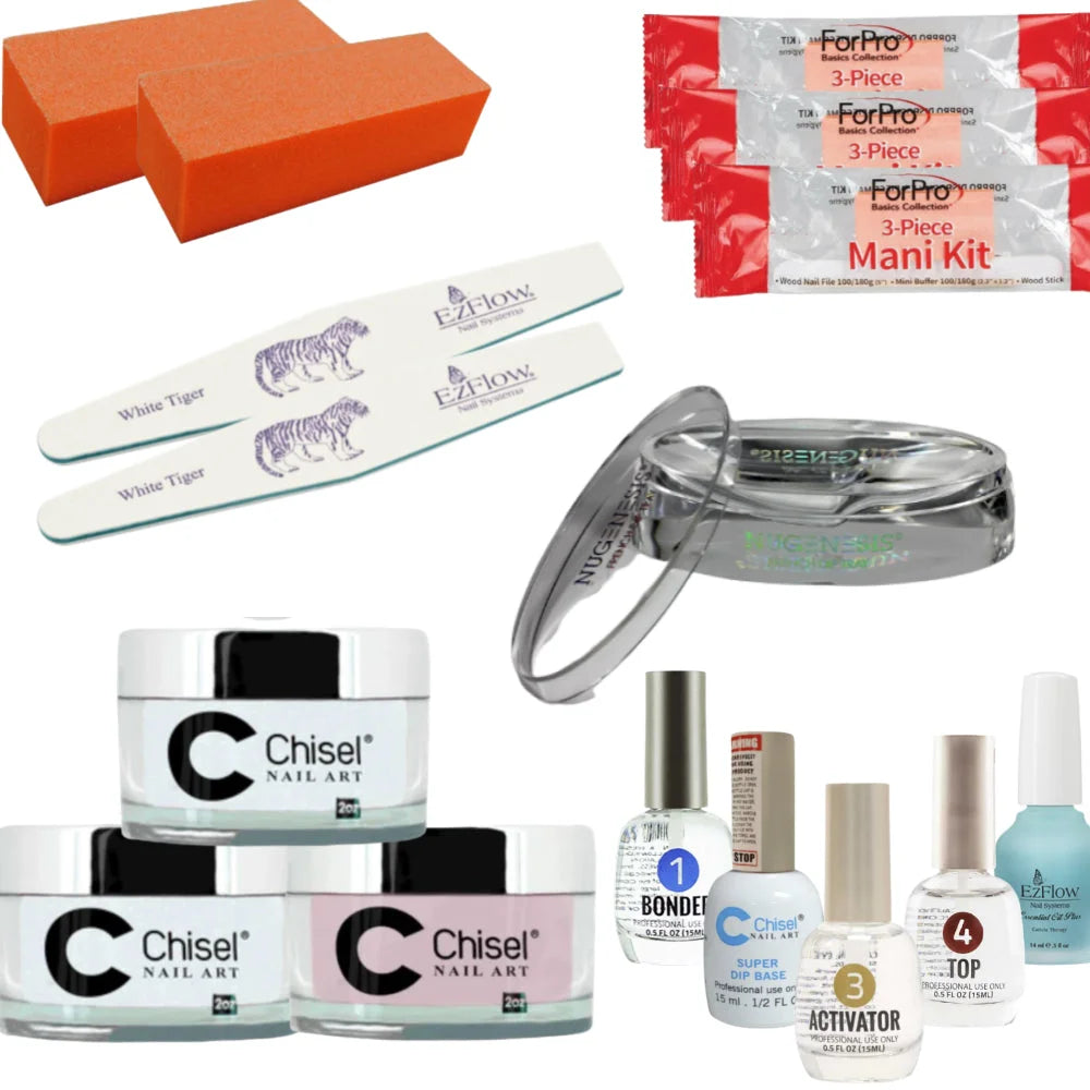 nail dip kit, dip powder