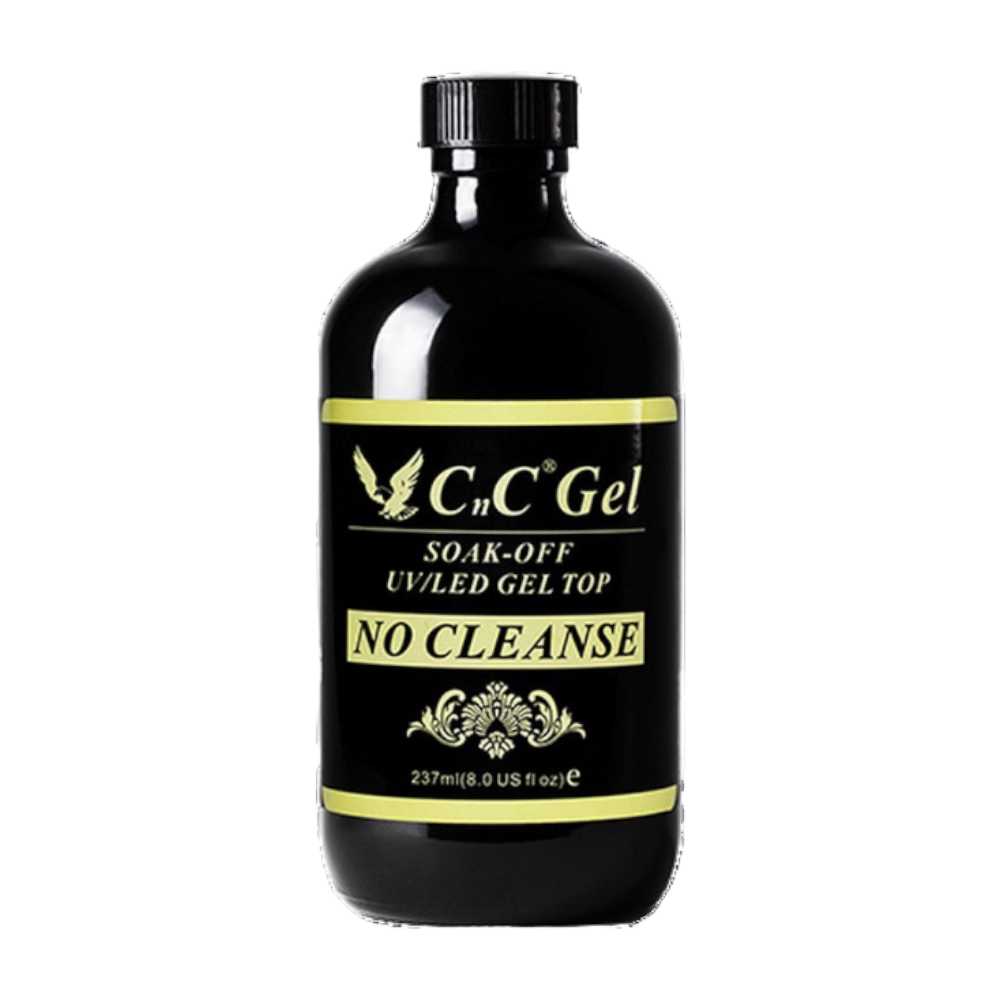 CnC UV/LED No Wipe Gel Top Coat Refill 8oz - Extreme Shine Top Coat