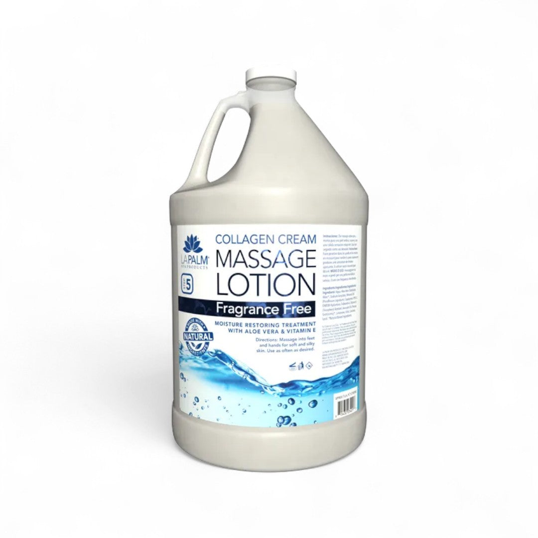 La Palm Healing Therapy Lotion - Fragrance Free 1Gal