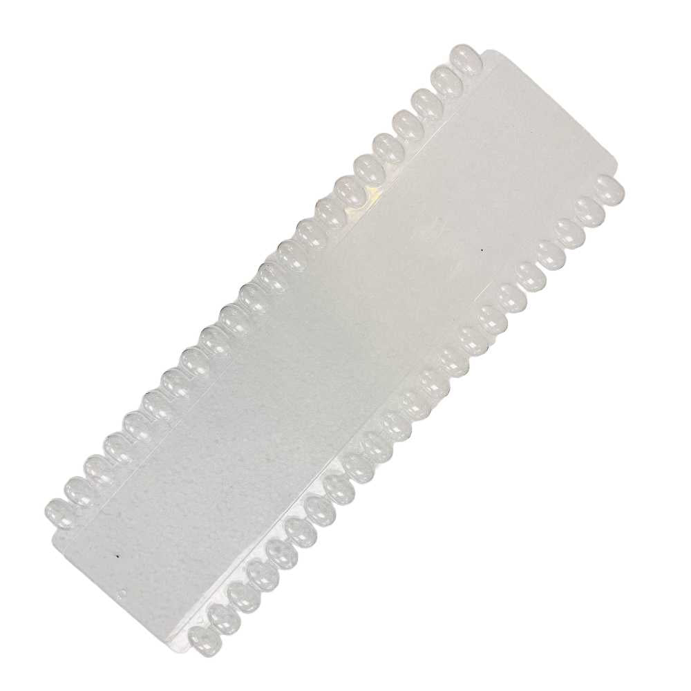Colour Display - Large Rectangle Board Clear #PDB-CLEAR - Classique Nails Beauty Supply