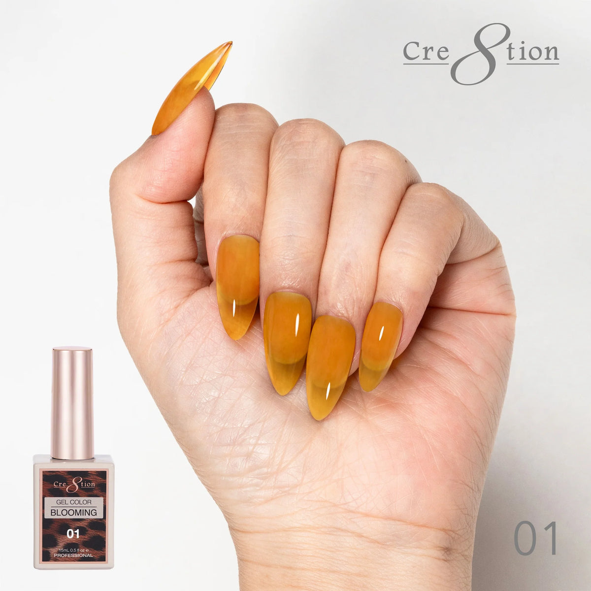 Cre8tion Gel Colour - Blooming #01 (0.5oz)