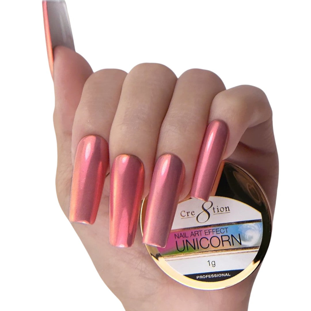 Cre8tion Unicorn Chrome Nail Powder for Mirror Nail Art 1g - 12