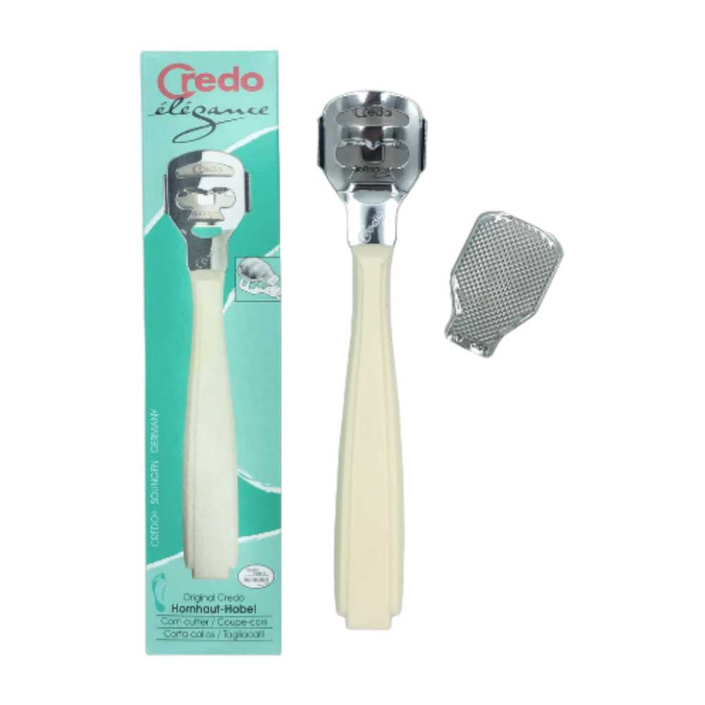 Credo Callus Shaver Ivory Handle #28023 - Classique Nails Beauty Supply