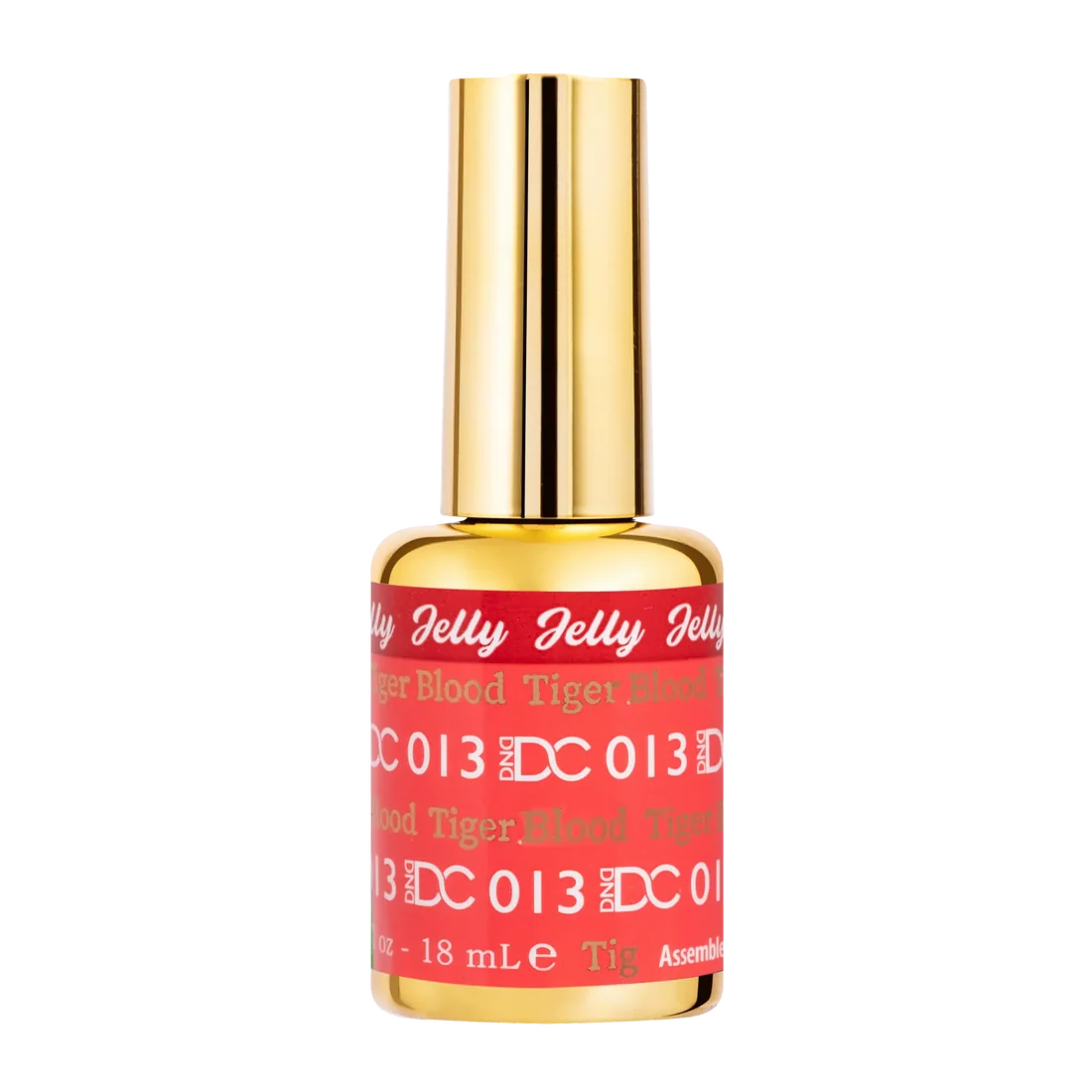 DND DC Jelly Gel & Lacquer Duo - Tiger Blood #013