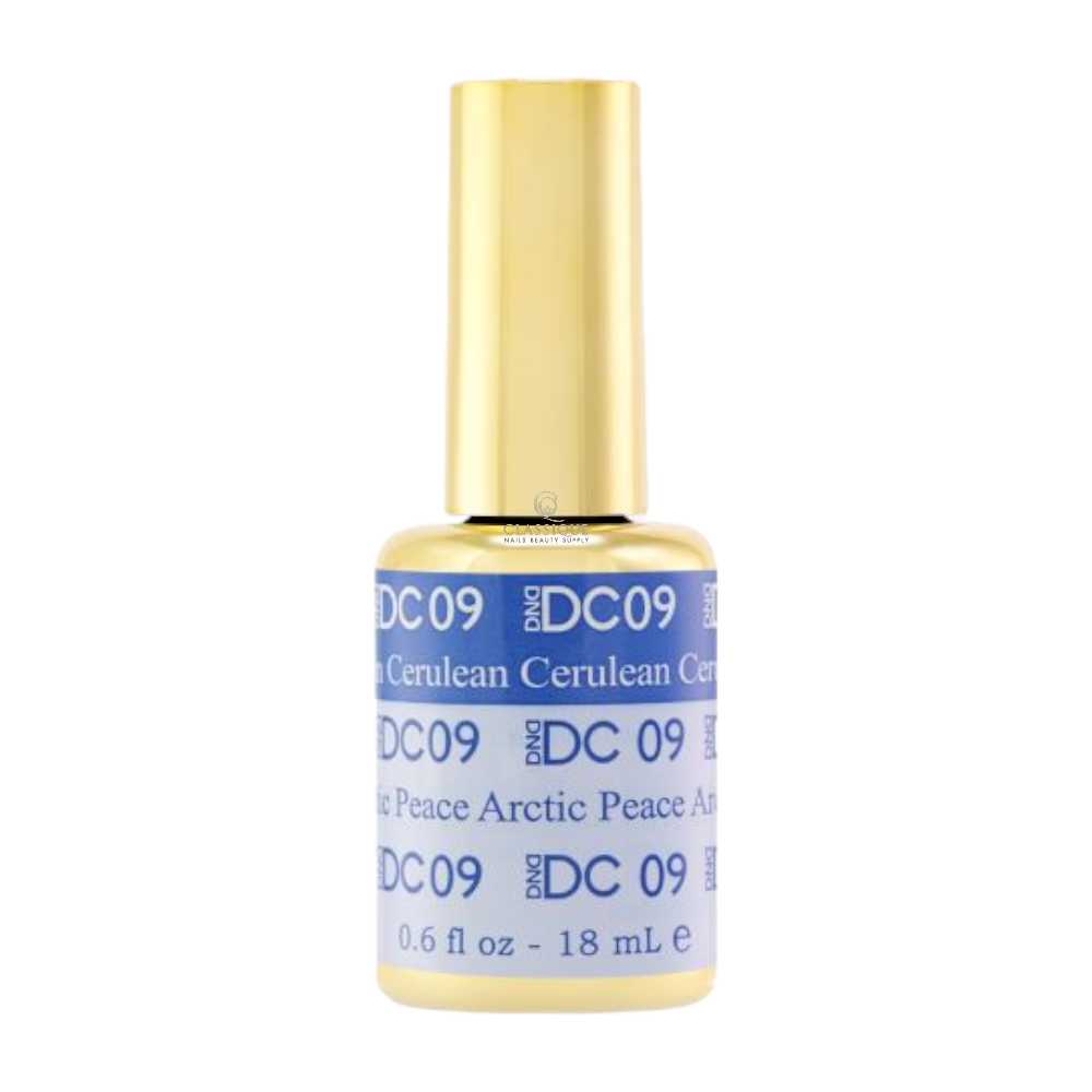 DND DC Mood Color Changing Nail Polish 9, Cerulean Arctic Peace, color changing nail polish, nail polish changes color, colour changing nail polish