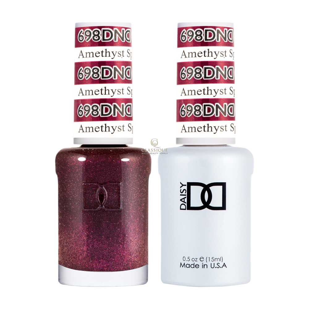 red glitter nails, dnd nail polish, dnd nail polish canada, nail polish dnd, dnd gel polish canada, dnd gel polish set, dnd dc, dnd gel polish near me, dnd gel polish wholesale canada, dnd gel nail polish 698 Amethyst Sparkles