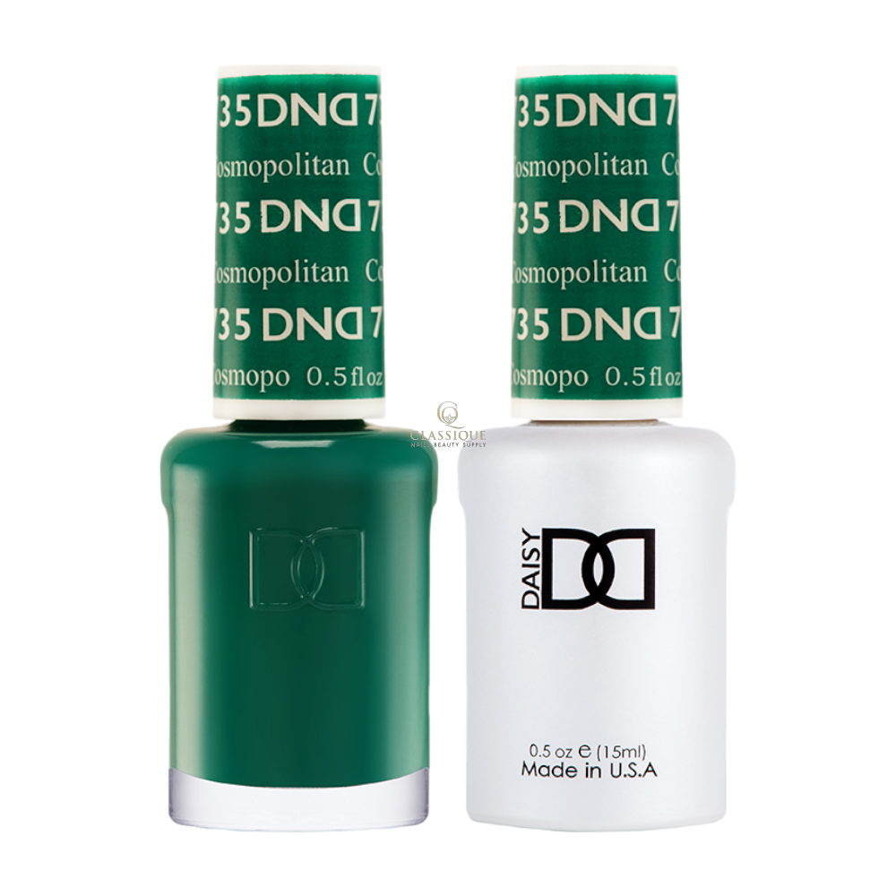 dark forest green, dnd nail polish, dnd nail polish canada, nail polish dnd, dnd gel polish canada, dnd gel polish set, dnd dc, dnd gel polish near me, dnd gel polish wholesale canada, dnd gel nail polish 735 Cosmopolitan