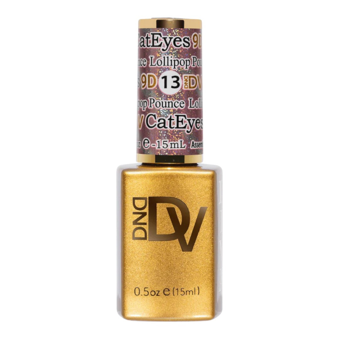 DND Diva 9D Cat Eye Gel Polish - Lollipop Pounce #13