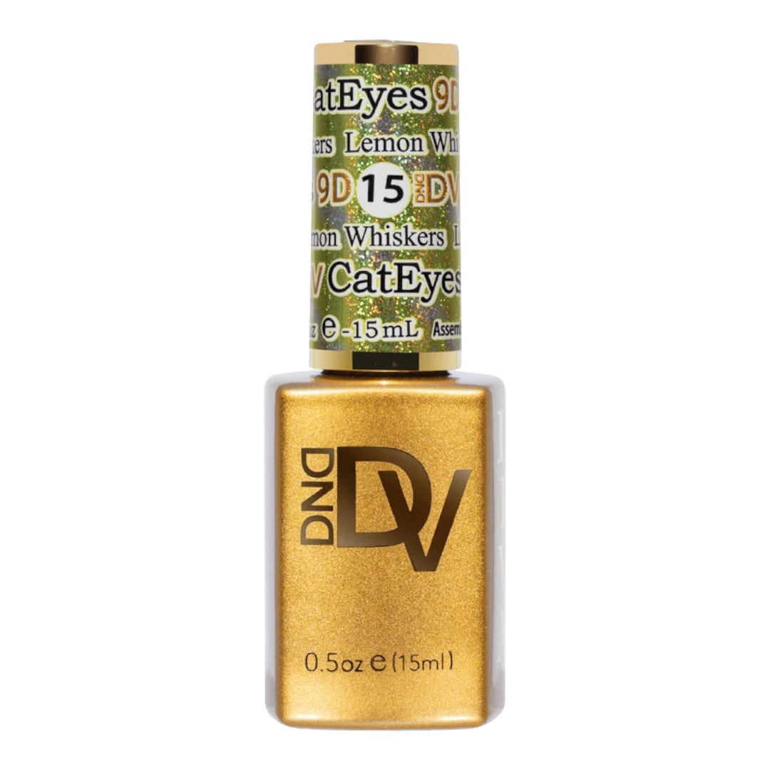 DND Diva 9D Cat Eye Gel Polish - Lemon Whiskers #15