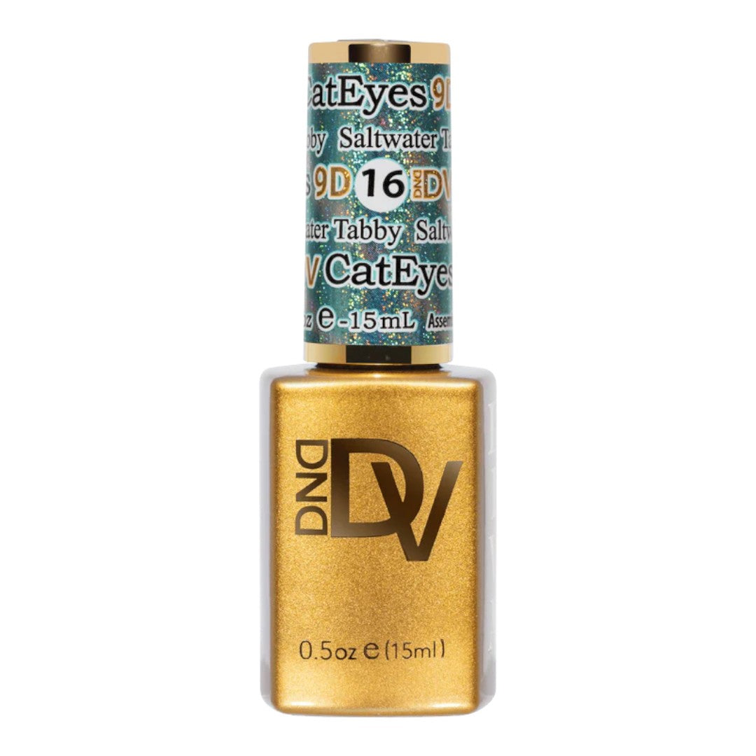 DND Diva 9D Cat Eye Gel Polish - Saltwater Tabby #16