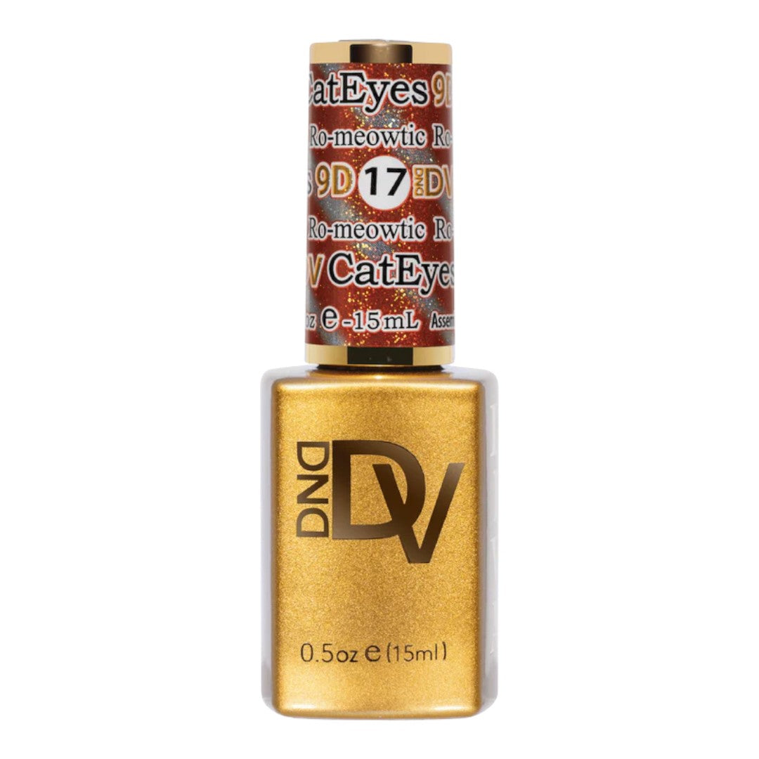 DND Diva 9D Cat Eye Gel Polish - Ro-meowtic #17