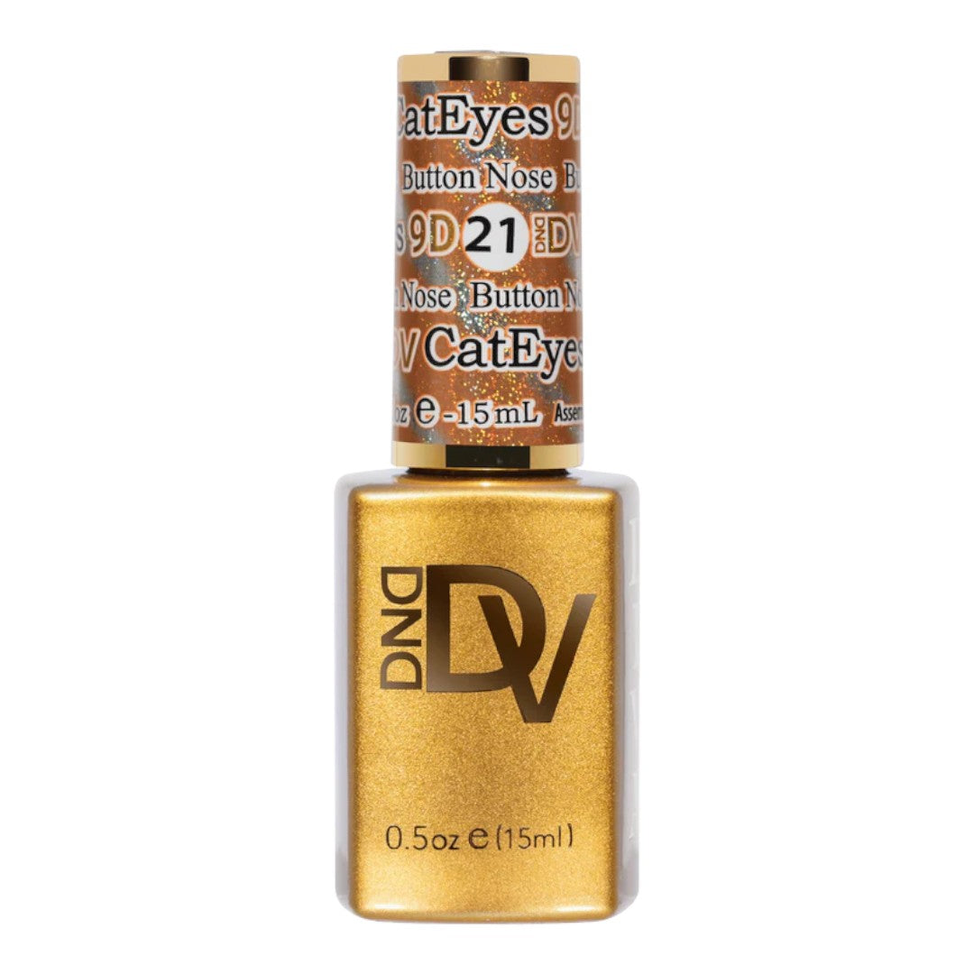 DND Diva 9D Cat Eye Gel Polish - Button Nose #21