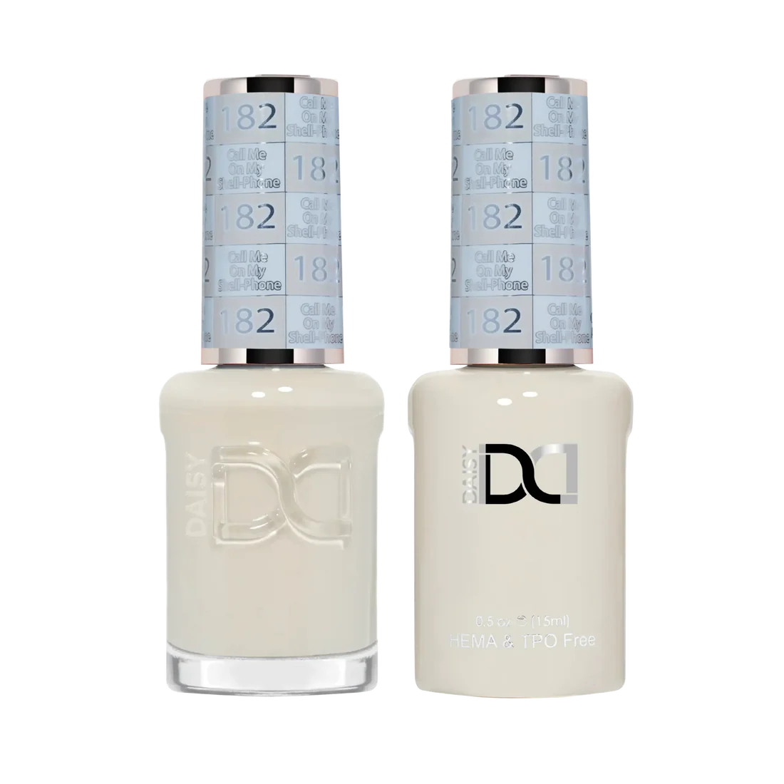 DND (HEMA/TPO-Free) Gel & Lacquer Duo - Call Me On My Shell-Phone #182