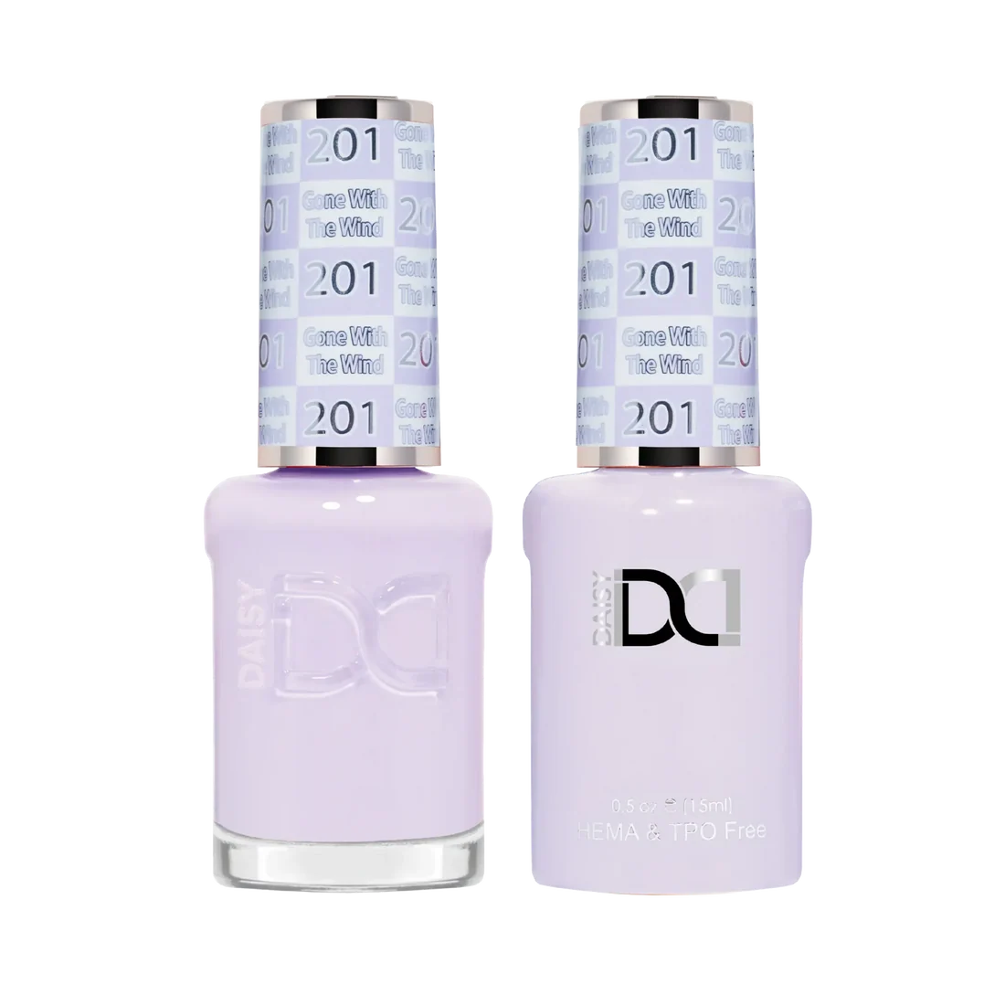 DND (HEMA/TPO-Free) Gel & Lacquer Duo - Gone With The Wind #201