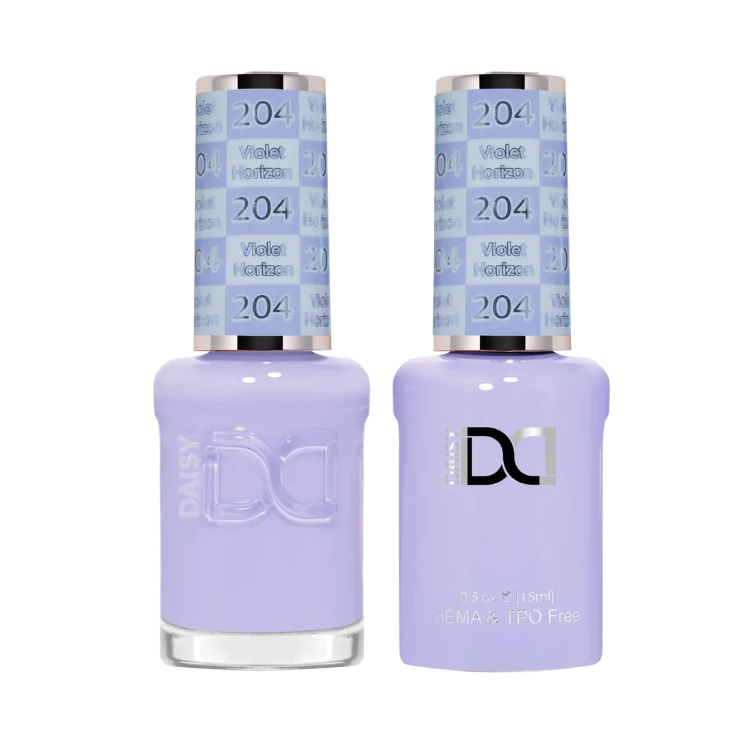 DND (HEMA/TPO-Free) Gel & Lacquer Duo - Violet Horizon #204