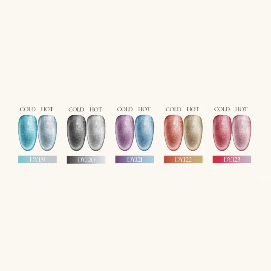 Daily Color Changing Cat Eye Hema Free Gel Polish DY123, nail polish nails