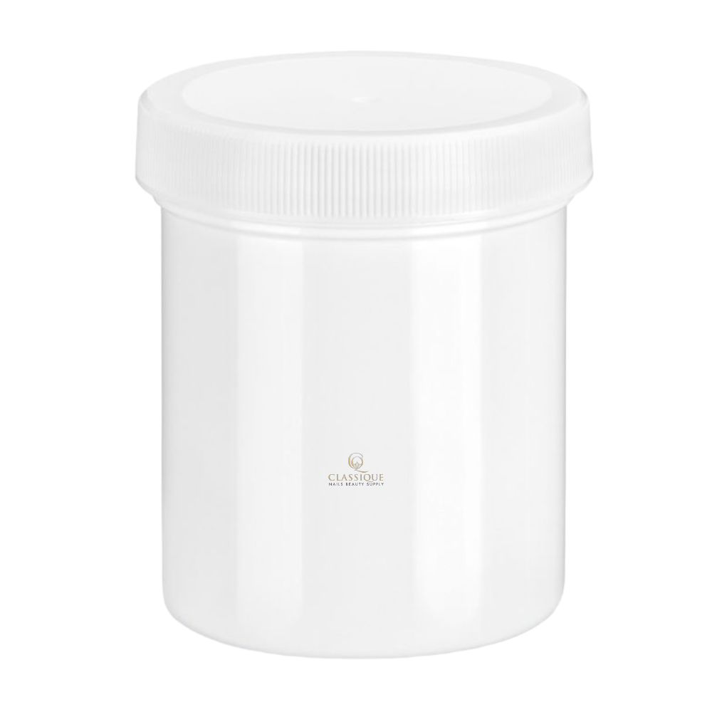 Empty Plastic Jar for Nail Art - Tub - Classique Nails Beauty Supply