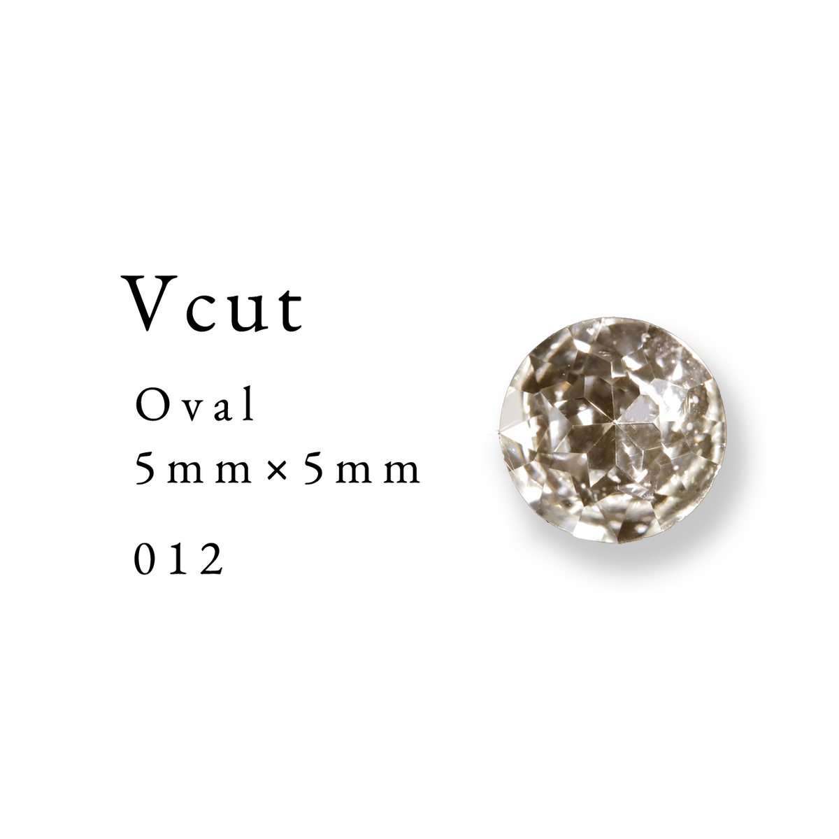 Enoi Parts - V Cut Oval 5mm #012