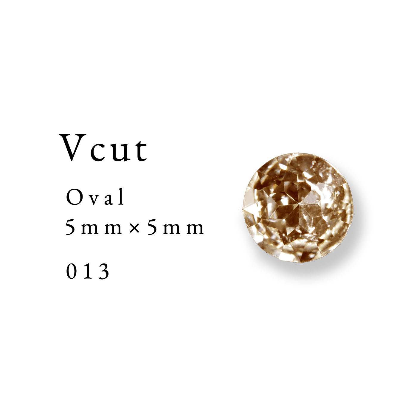 Enoi Parts - V Cut Oval 5mm #013