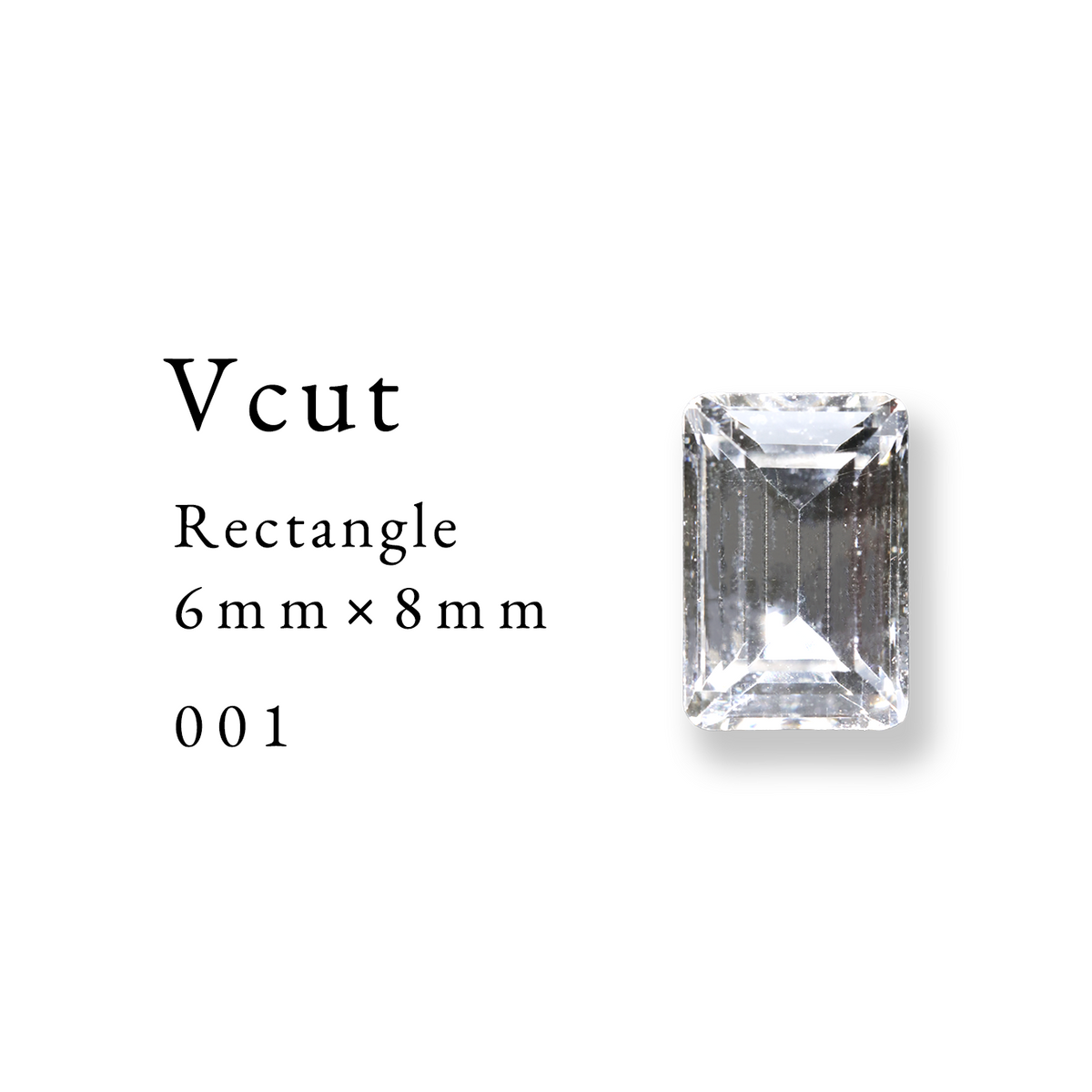 Enoi Parts - V Cut Rectangle 6×8 #001