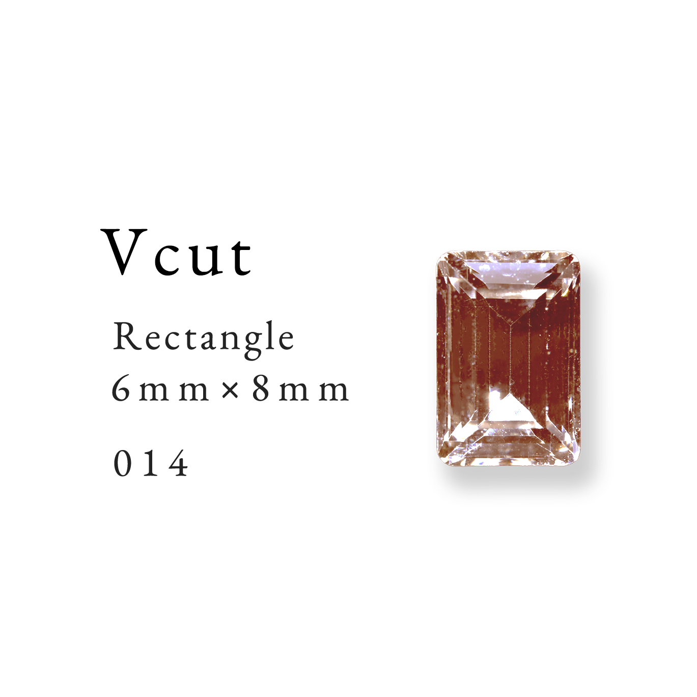 Enoi Parts - V Cut Rectangle 6×8 #014