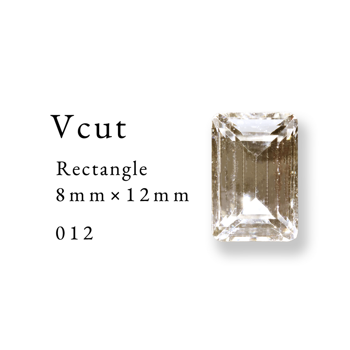 Enoi Parts - V Cut Rectangle 8×12 #012